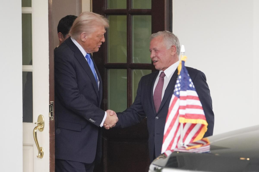 مكالمة هاتفية رفيعة المستوى: ملك الأردن ورئيس أمريكا يناقشان تطورات المنطقة وملف غزة وسوريا 1 99 164