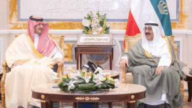 أمير الكويت يستقبل وزير الداخلية السعودي الأمير عبدالعزيز بن سعود 5 99 192