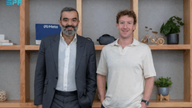 السواحه يجتمع مع مارك زوكربيرغ لتعزيز الشراكات التقنية في الذكاء الاصطناعي وتقنيات المستقبل 15 99 205