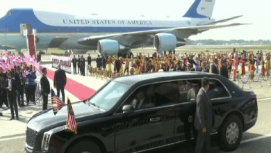 بعد مراسم وداع مميزة.. ترمب يغادر ماليزيا إلى اليابان 5 99 211