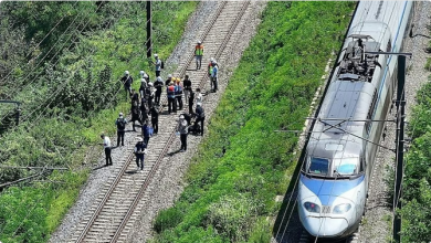 مصرع عاملين وإصابة 4 آخرين في حادث قطار بكوريا الجنوبية 2 999 143