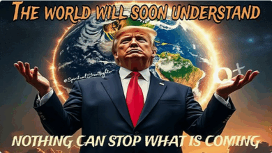 ترامب ينهي الجدل: يظهر علناً ويطلق رسالة غامضة للعالم 6 999 147