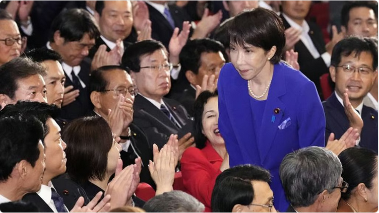 اليابان تصنع التاريخ: سانا تاكايتشي أول رئيسة وزراء للبلاد 1 999 2 12