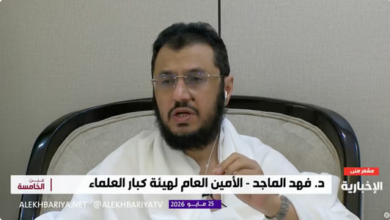 أمين عام هيئة كبار العلماء يدعو الحجاج لاستثمار يوم عرفة بالإكثار من الدعاء والتضرع 3 999 3 16