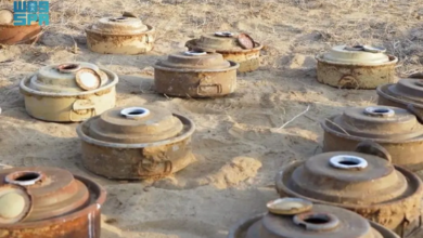 مشروع «مسام» ينزع 1.263 لغمًا من الأراضي اليمنية خلال أسبوع 5 999 4 2