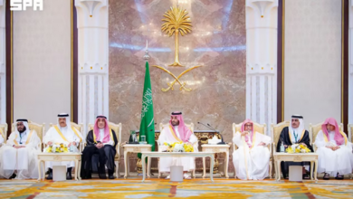 ولي العهد يستقبل المهنئين بعيد الأضحى بقصر منى ويؤكد اعتزاز القيادة بخدمة الحرمين وضيوف الرحمن 2 999 4 3
