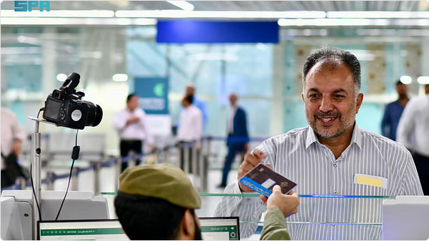 المدينة المنورة تستقبل أولى رحلات ضيوف الرحمن من إيران 1 9999 109