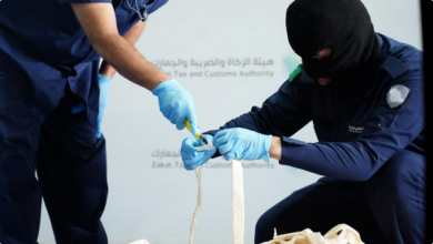 زاتكا تحبط تهريب أكثر من 154 ألف حبة إمفيتامين مخفية داخل شحنة خيام بمنفذ الحديثة 2 9999 132