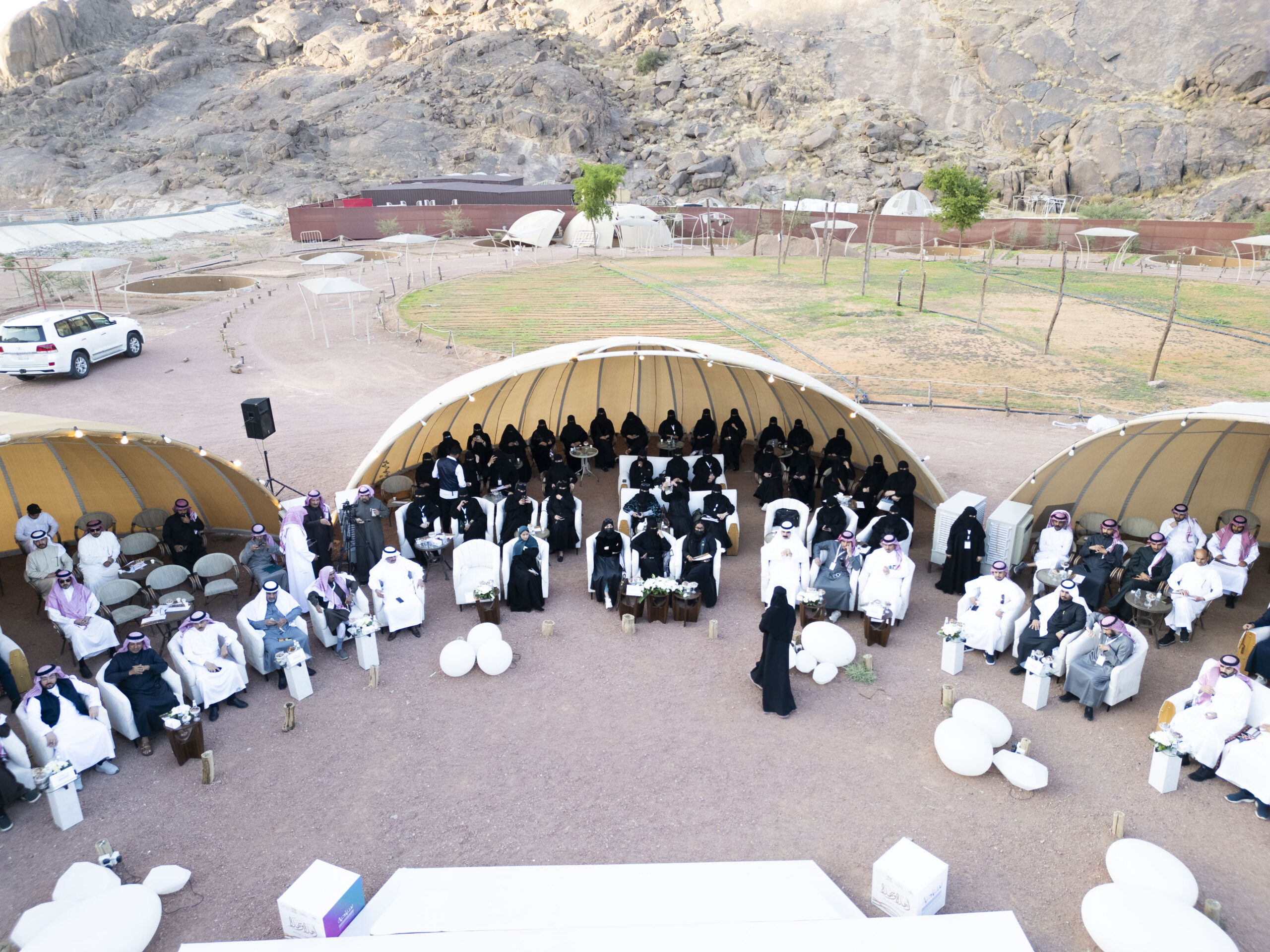 جمعية التنمية السياحية بحائل تنظّم ملتقى «السياحة الريفية 2025» 1 DJI 0242 scaled