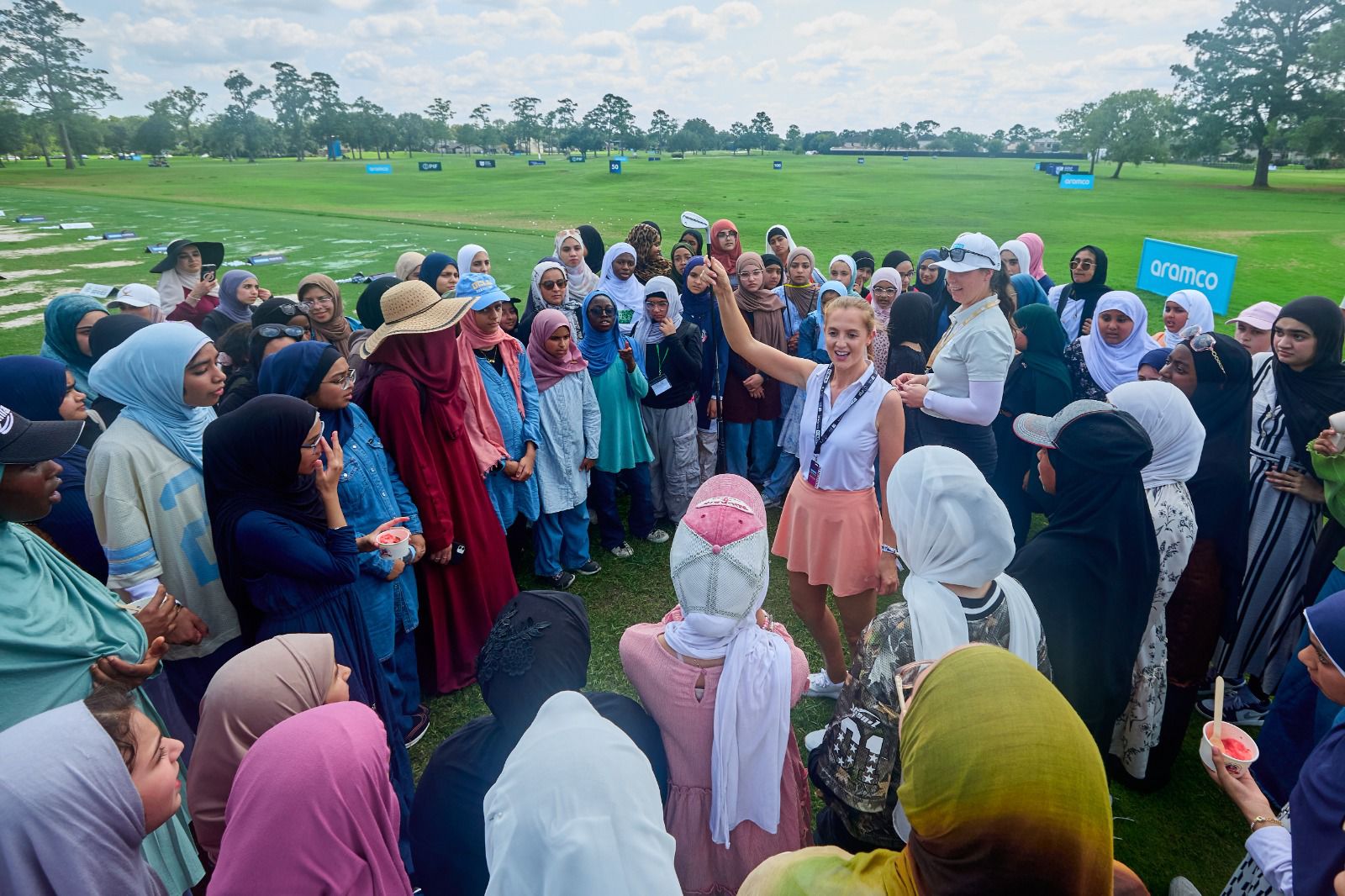 جولف السعودية تعزّز حضور اللعبة عالمياً من خلال محطة أرامكو هيوستن 1 WhatsApp Image 2025 09 24 at 10.54.11 AM