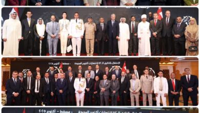 ملحقية الدفاع المصرية بمسقط تحتفل بالذكرى الـ52 الانتصارات أكتوبر المجيدة 6 WhatsApp Image 2025 10 11 at 6.09.38 PM