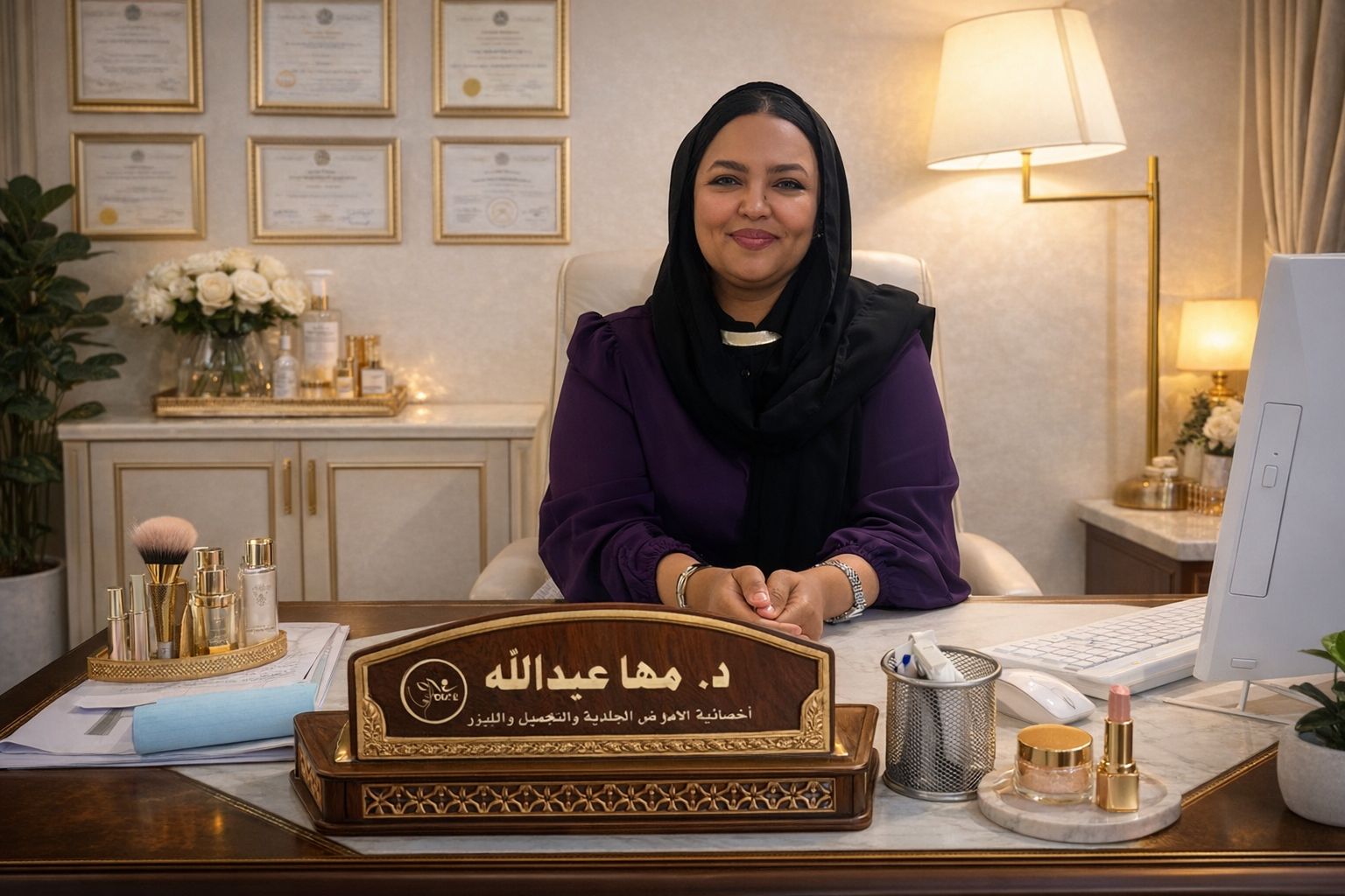 الدكتورة مها عبدالله: الصحة الجمالية انعكاسٌ لصحة الإنسان في يوم الصحة العالمي 1 WhatsApp Image 2026 04 07 at 9.57.30 AM