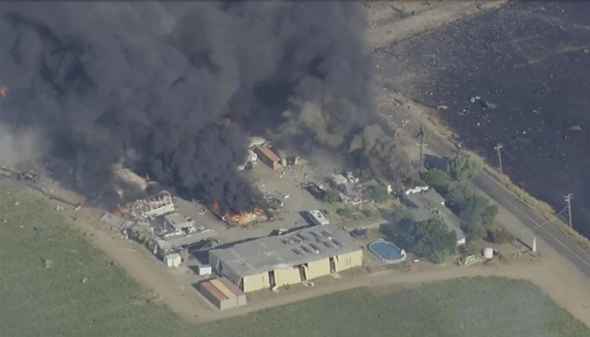 العثور على رفات بشرية بموقع انفجار مستودع الألعاب النارية في كاليفورنيا 1 logo.jpg 1